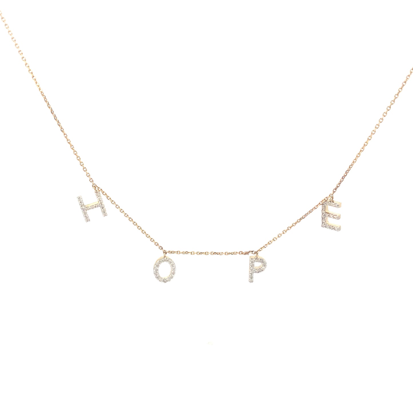 14K “ Hope” Diamond Necklace