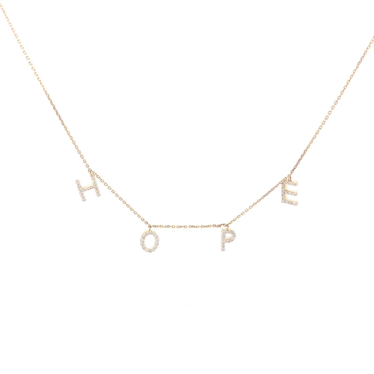 14K “ Hope” Diamond Necklace