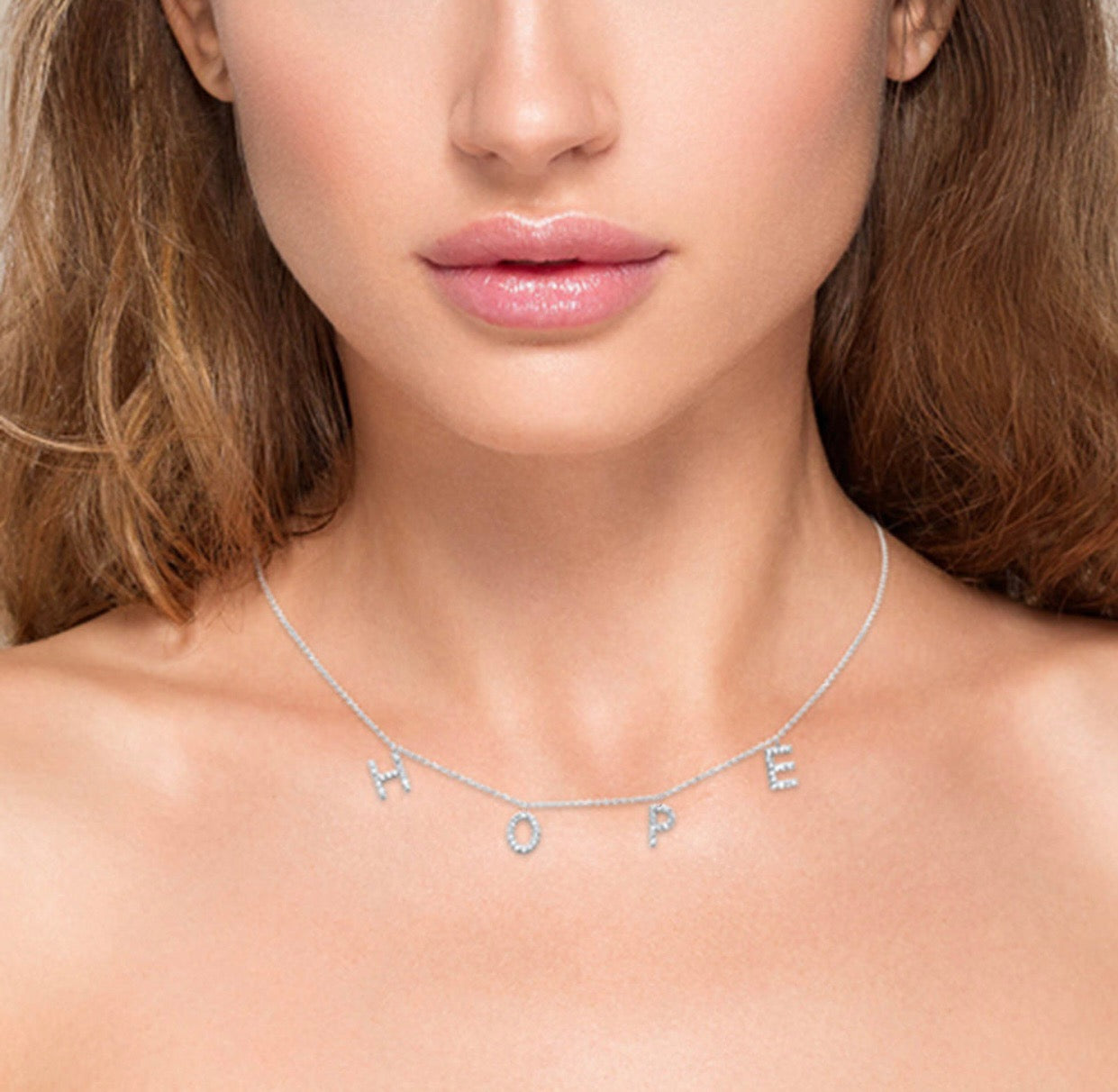 14K “ Hope” Diamond Necklace