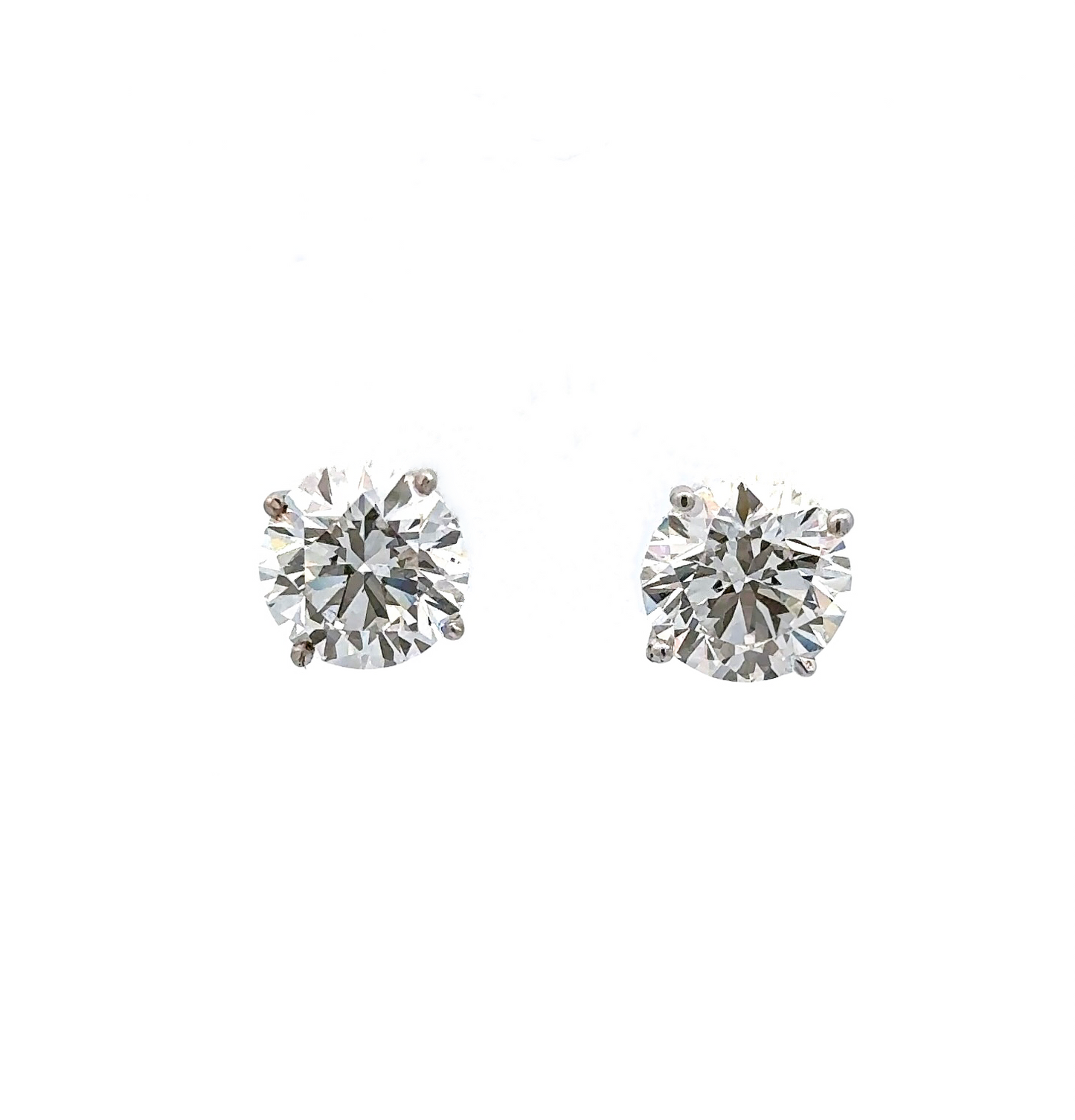 Lab Grown VS Clarity Diamond Stud Earrings