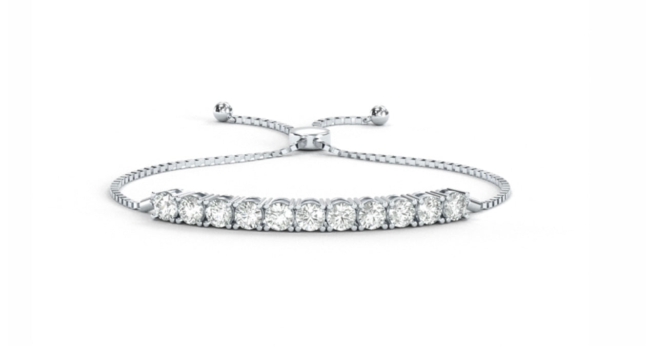 3.00Cts Greatest Diamond Bolo Tennis Bracelet