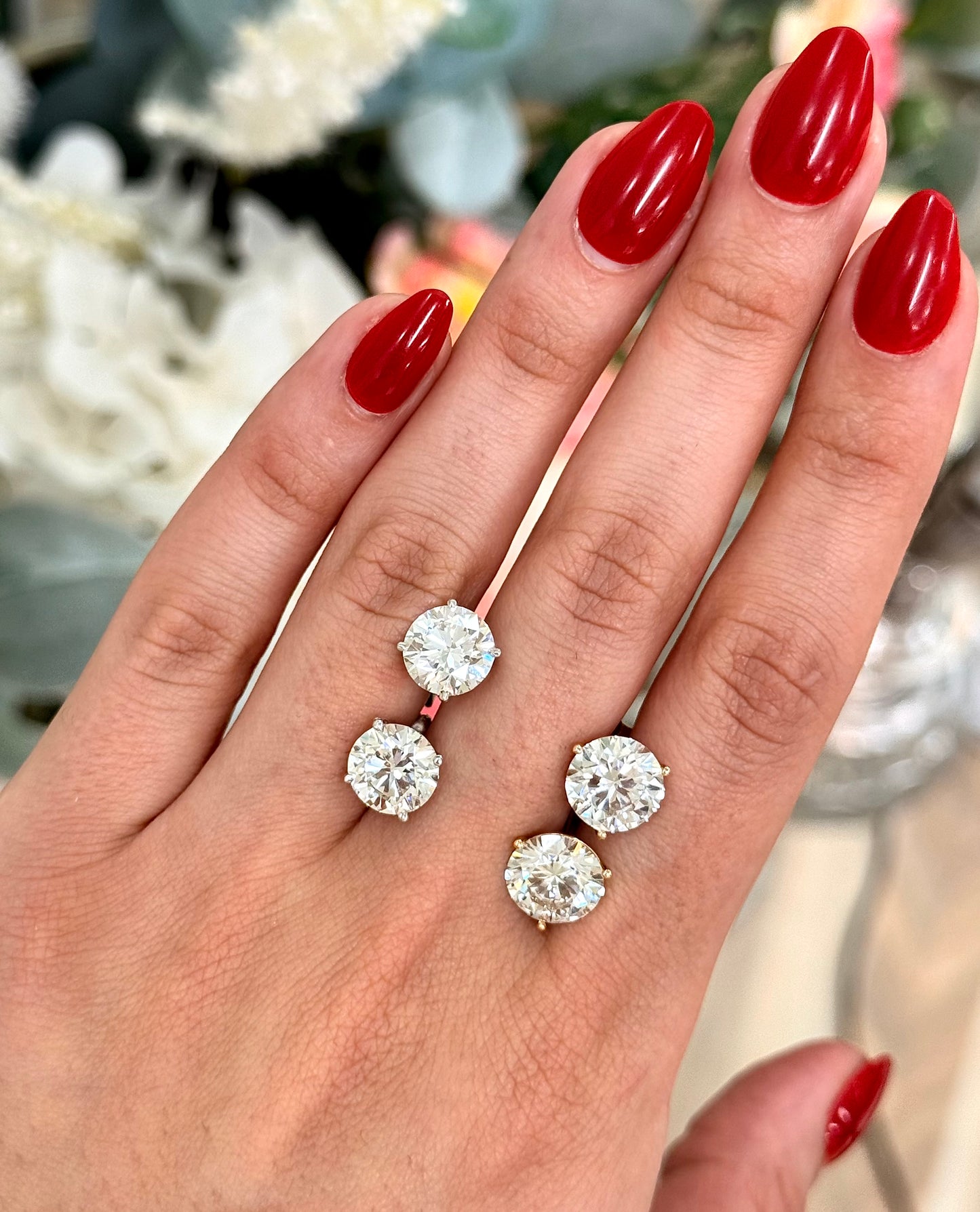 Lab Grown VS Clarity Diamond Stud Earrings